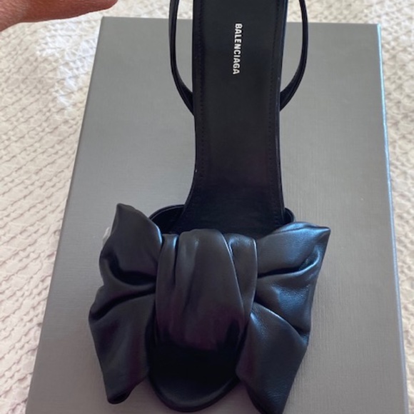Balenciaga Square Knife Sandal 39/9 NIB - Picture 1 of 5